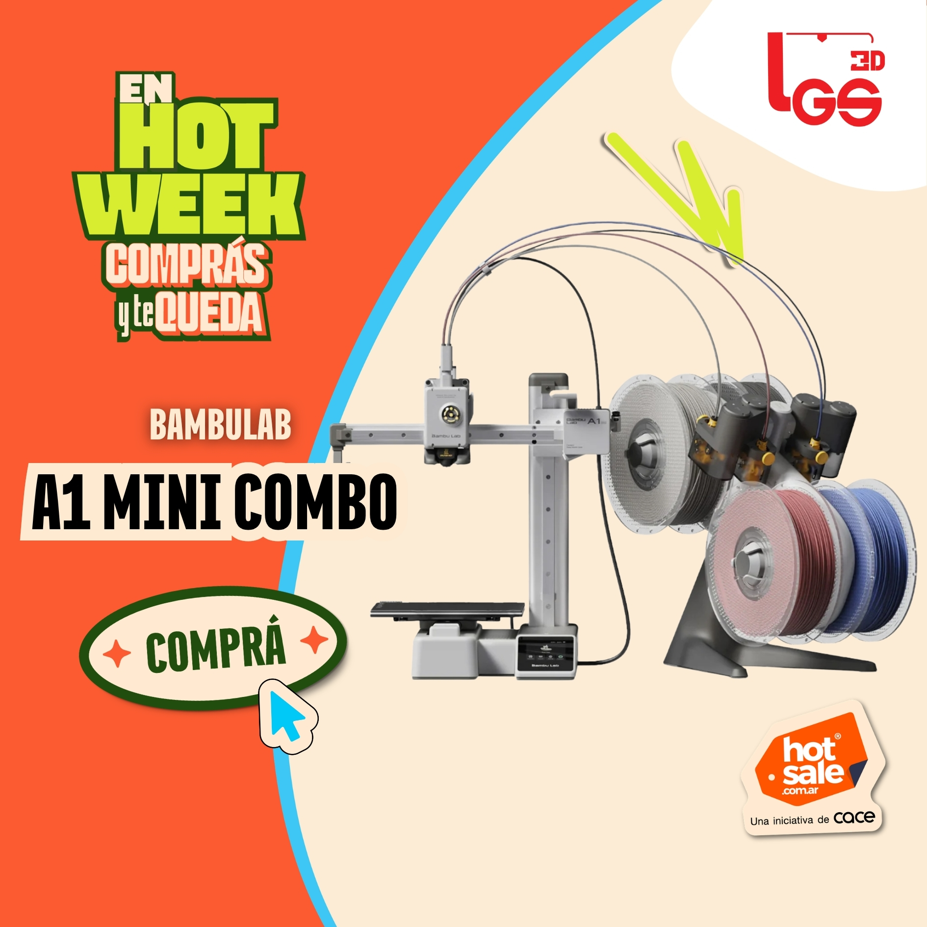 Bambulab A1 Mini combo